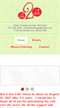 Mobile Screenshot of dot2dotcafe.com